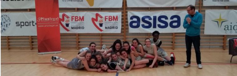 Las chicas del HM Hospitales, subcampeonas de Madrid en categoría Junior