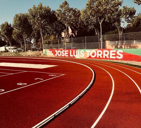 José Luis Torres inaugurará la pista de atletismo que lleva su nombre