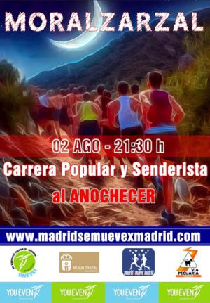 Moralzarzal celebra la Carrera Popular y Marcha Senderista al Anochecer el viernes 2 de agosto