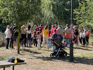 Casi 60 kilos de ‘basuraleza’ recogidos en la celebración del Día Mundial de los Ríos en Collado Villalba