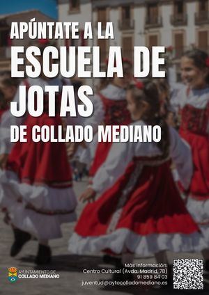 Collado Mediano crea una Escuela de Jotas en la que podrán participar vecinos de todas las edades