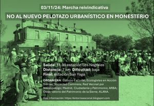 Organizan una marcha reivindicativa contra el proyecto urbanístico para la Finca de Monesterio