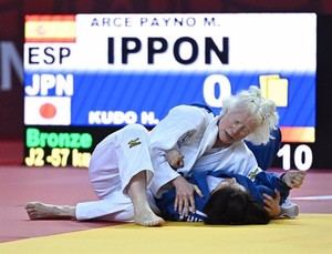 La judoca de Hoyo de Manzanares Marta Arce conquista el bronce en los Juegos Paralímpicos de París