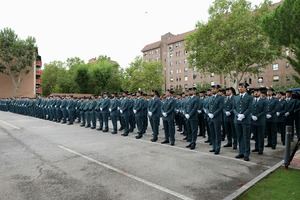 Un total de 532 Guardias Civiles en prácticas se incorporan a sus nuevos puestos en la región