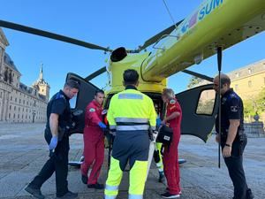 Un hombre, herido muy grave tras ser atropellado en el centro de San Lorenzo del Escorial