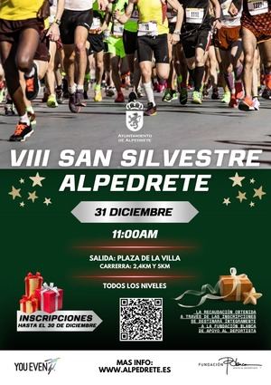 Alpedrete prepara su tradicional San Silvestre, que tendrá un fin solidario