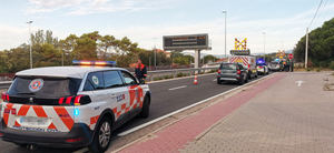 Localizado el autor del atropello mortal en la vía de servicio de Torrelodones