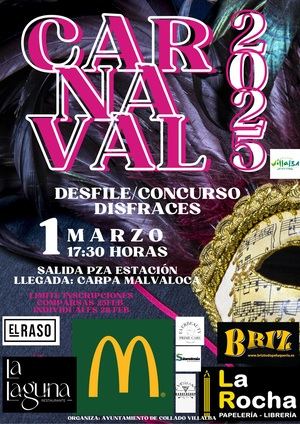 Collado Villalba abre el plazo de inscripciones para el Concurso de Disfraces de Carnaval