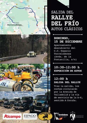 Torrelodones será el punto de partida del Rallye del Frío de vehículos clásicos