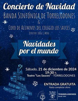 La Banda Sinfónica de Torrelodones propone un viaje por el mundo en su Concierto de Navidad