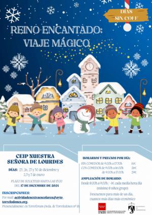 Torrelodones propone un viaje al Reino mágico para los Días sin Cole de Navidad