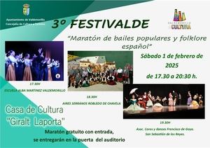 Maratón de Bailes y Folklore Español en la tercera edición de FESTIVALDE en Valdemorillo