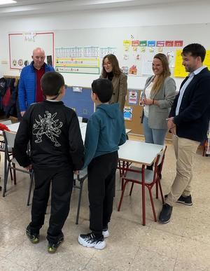 El Colegio San Gregorio de Galapagar estrena su primer aula EBO para alumnos con discapacidad