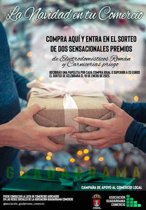 Nueva campaña para animar las compras de Navidad en Guadarrama