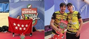 Cuatro jóvenes de Moralzarzal, campeones de la Copa de España de voleibol