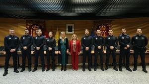 La Policía Local de Collado Villalba recibe a siete nuevos agentes