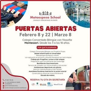 Jornadas de puertas abiertas en el Colegio Mataespesa de Alpedrete