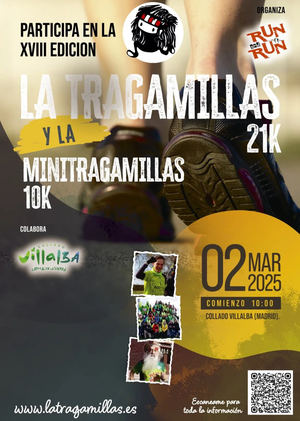 Run and Run abre inscripciones para la XVIII Media Maratón La Tragamillas y la VII Mini Tragamillas de Collado Villalba