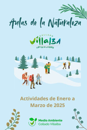 Las Aulas de Naturaleza de Collado Villalba presentan nuevas actividades de enero a marzo