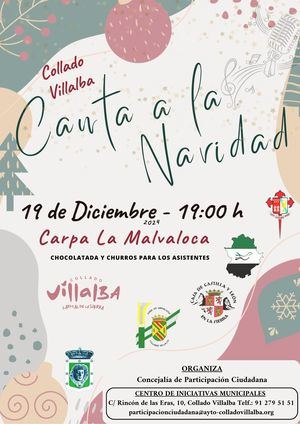 Collado Villalba canta a la Navidad este jueves en Malvaloca y el sábado en la Plaza de Los Belgas